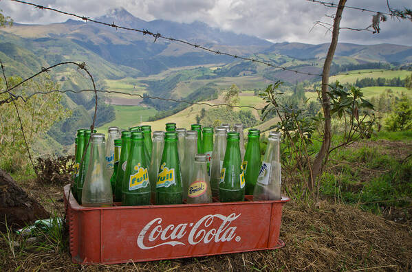 Coca Cola Art Print featuring the photograph Coca Cola in Ecuador by Bert Peake