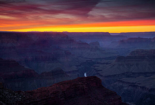 National Park Art Print featuring the photograph Colors of the Canyon by Andrew Soundarajan