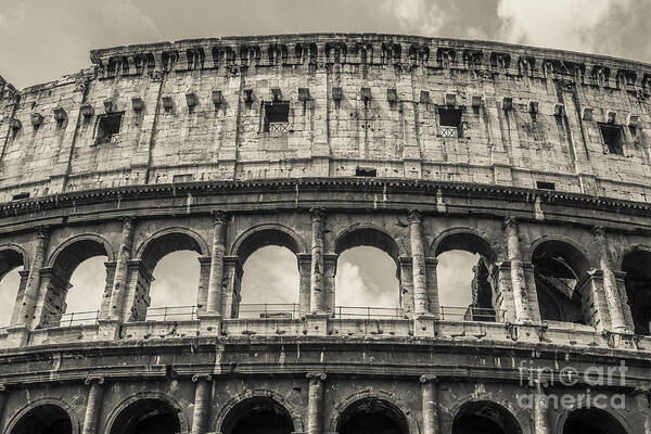 Colosseum Art Print featuring the photograph Colosseum by Diane Diederich