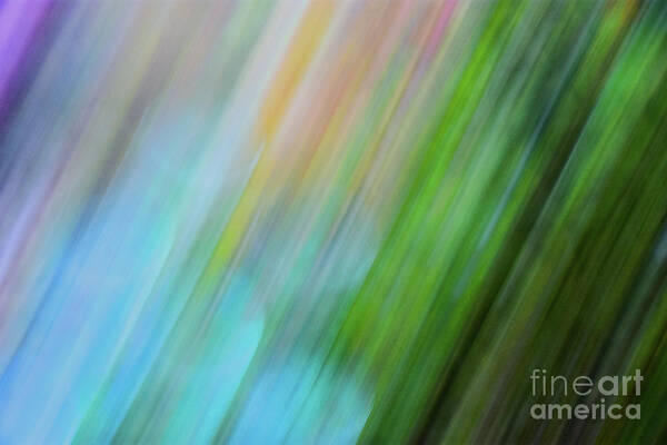 Green Art Print featuring the photograph Copper Rainbow by Cheryl McClure