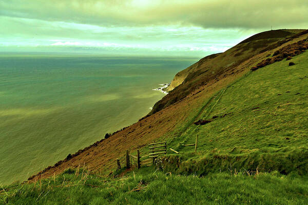 Places Art Print featuring the photograph Countisbury by Richard Denyer