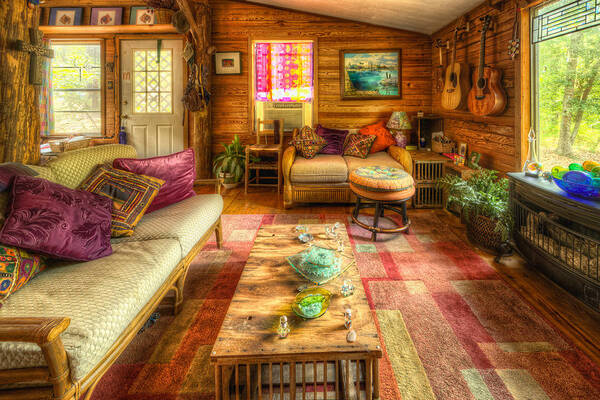 Cabin Art Print featuring the photograph Country Cabin by Daniel George