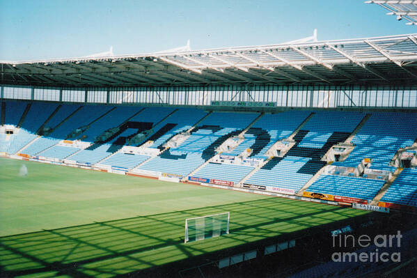 Coventry City Art Print featuring the photograph Coventry City - Ricoh Arena - East Stand 1 - July 2006 by Legendary Football Grounds