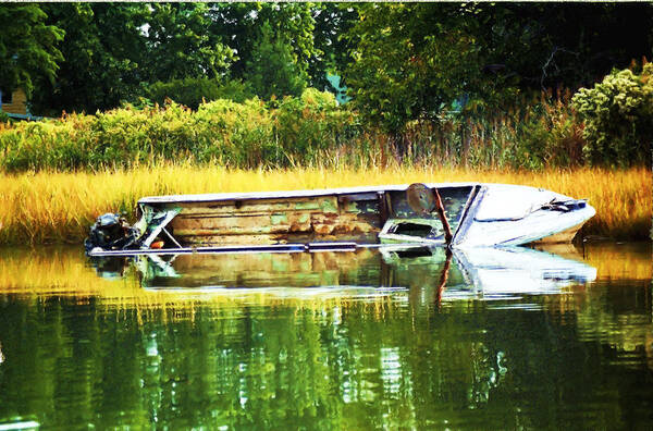 Boat Art Print featuring the photograph Crab Boat Retired by Jim Proctor