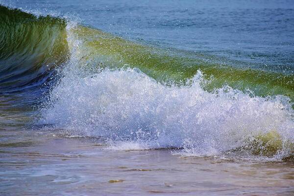 Waves Art Print featuring the photograph Crash by Nicole Lloyd