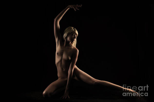 Artistic Photographs Art Print featuring the photograph Dance in solitary by Robert WK Clark