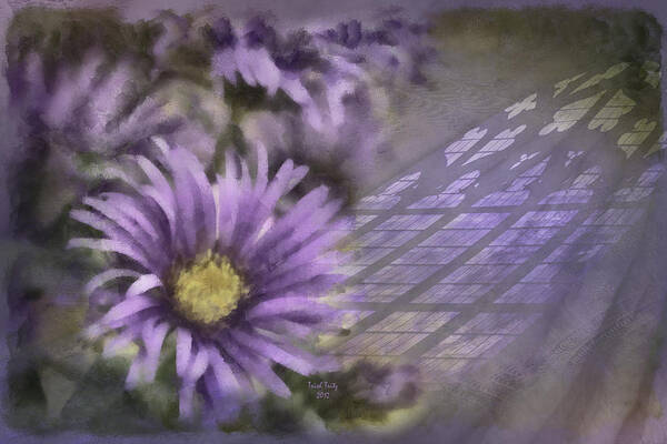 Flower Art Print featuring the photograph Deep Purple by Trish Tritz