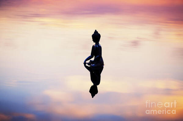 Buddha Art Print featuring the photograph Buddha Within by Tim Gainey