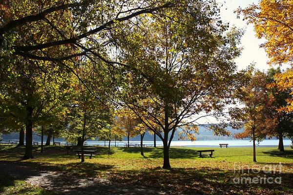 Devil's Lake State Park Art Print featuring the photograph Devils Lake by Veronica Batterson