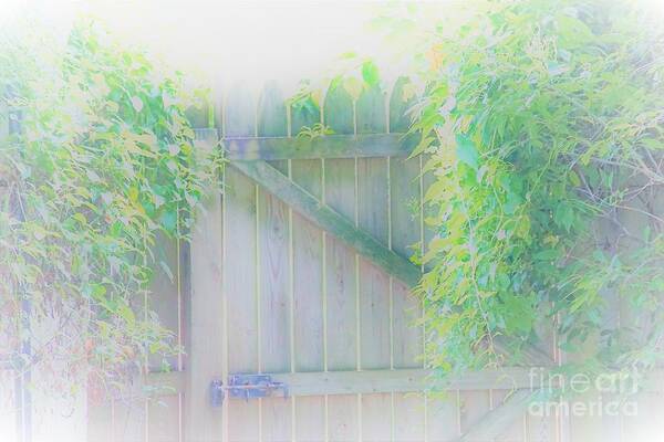 Garden Art Print featuring the photograph Do I want to Leave the Garden by Merle Grenz
