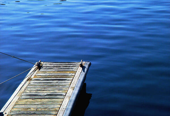 Dock Art Print featuring the photograph Dock by Val Jolley