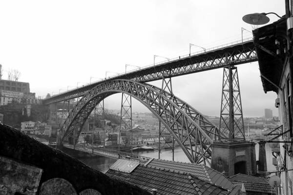 Porto Art Print featuring the photograph Dom Luis I Bridge by Lukasz Ryszka