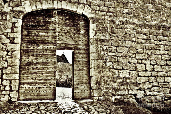 Castle Art Print featuring the photograph Door to Salvation by Paul Topp