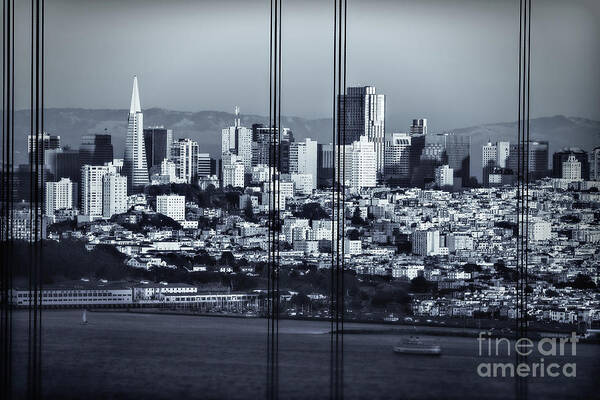 Sfo Art Print featuring the photograph Downtown San Francisco by Doug Sturgess
