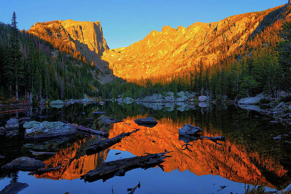 Dream Lake Art Print featuring the photograph Dream Within A Dream by Greg Norrell