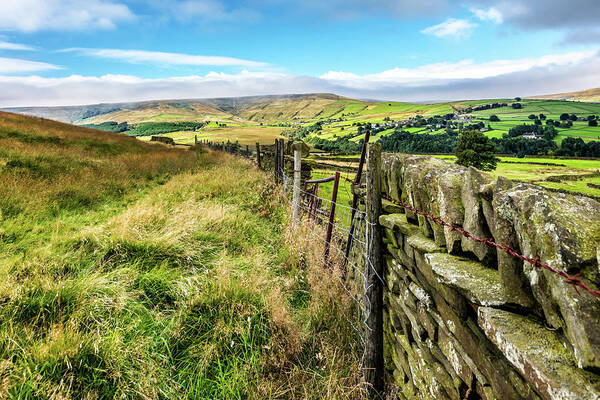 Landscape Art Print featuring the photograph Dry Stone by Nick Bywater