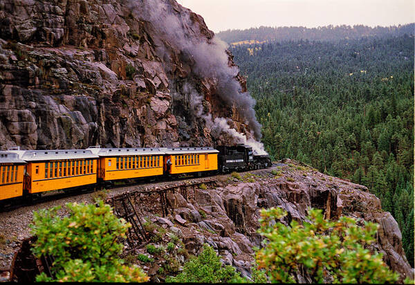 Train Art Print featuring the photograph Durango to Silverton Narrow Gauge by Robert Woodward
