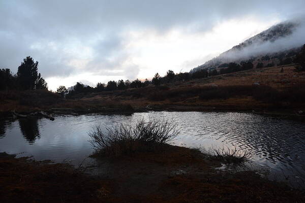 Elko Nevada Landscape Photography Art Print featuring the photograph Early Morning at Favre Lake by Jenessa Rahn