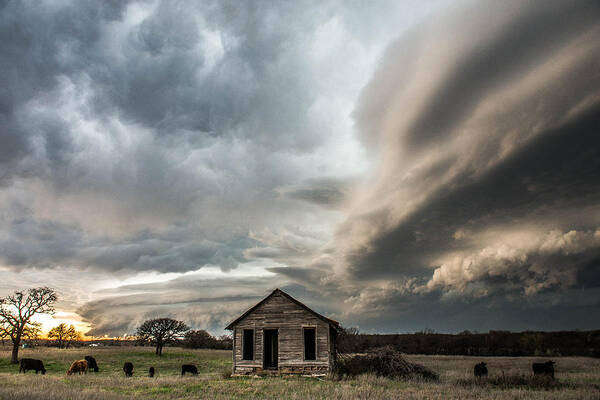 Severe Weather Art Print featuring the photograph Eastern Oklahoma Beauty by Marcus Hustedde