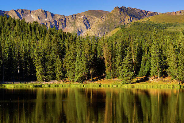 Colorado Art Print featuring the photograph Echo Lake by John De Bord