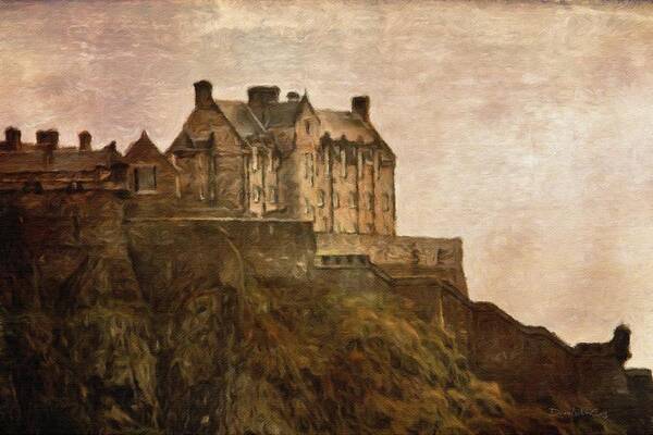 Edinburgh Art Print featuring the photograph Edinburgh Castle by Diane Lindon Coy