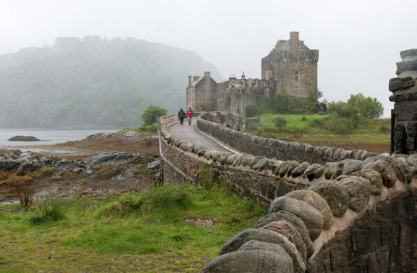 Castles Art Print featuring the photograph Eilean Donan Castle in the Highlands of Scotland by Michalakis Ppalis