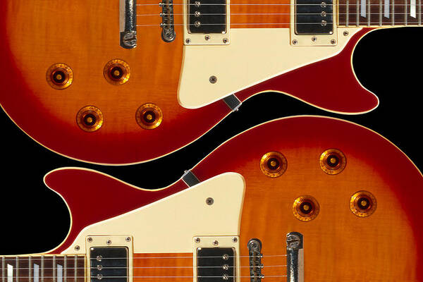 Guitar Art Print featuring the photograph Electric Guitar II by Mike McGlothlen