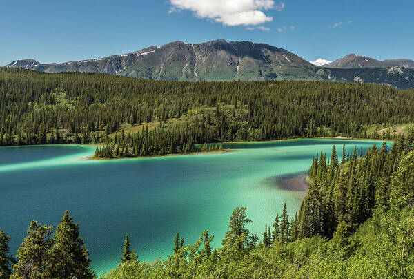 Canada Art Print featuring the photograph Emerald Lake by Ed Clark