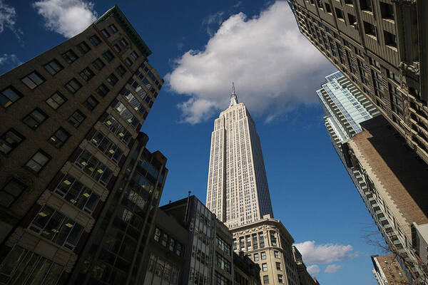 Landscape Art Print featuring the photograph Empire State of Mind by Daniel Portalatin