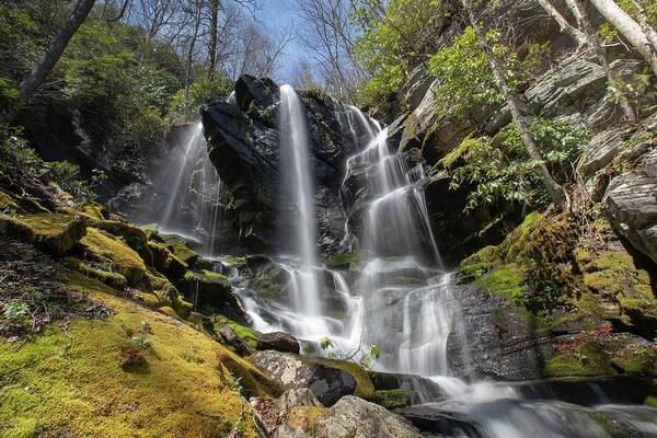 English Falls Art Print featuring the photograph English Spring by Chris Berrier
