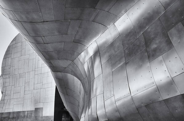 Experience Music Project Art Print featuring the photograph Experience Music Project - Seattle - Washington by Bruce Friedman