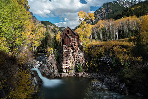 Colorado Art Print featuring the photograph Fall at Crystal Mill by James Udall