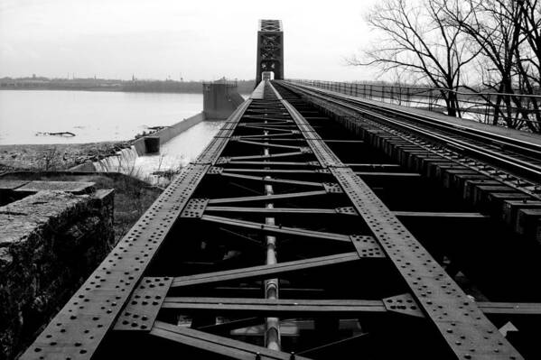 Clarksville Art Print featuring the photograph Federal Tracks View by FineArtRoyal Joshua Mimbs