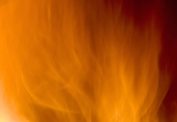 Fire Background Art Print featuring the photograph Fire orange abstract background by Michalakis Ppalis
