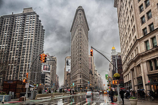 Flatiron Art Print featuring the photograph Flatiron Loveliness by Alison Frank