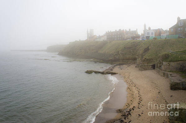 Fog On The Coast Art Print featuring the photograph Foggy March in St. Andrews by Elena Perelman