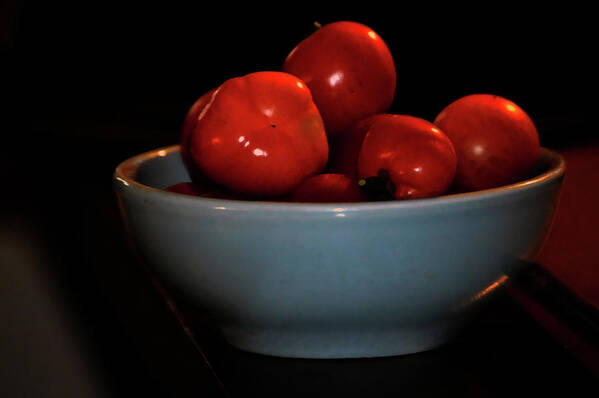 Tomatoes Art Print featuring the photograph Food Tasty Tomatoes by Lesa Fine
