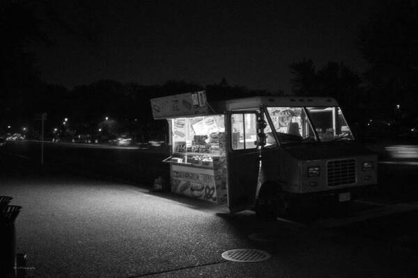 Photo Art Print featuring the photograph Food Truck, Late Hours by Ross Henton