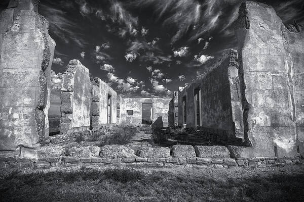 Crystal Yingling Art Print featuring the photograph Fort Laramie by Ghostwinds Photography
