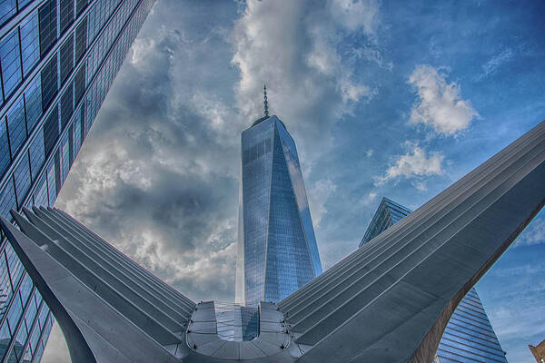  Art Print featuring the photograph Freedom Tower by Alan Goldberg