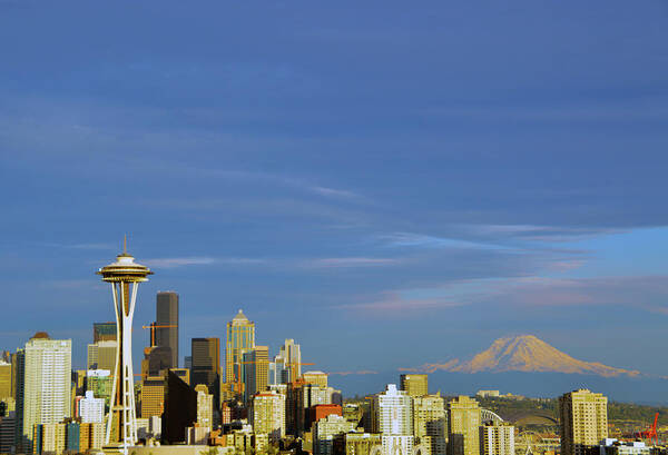  Art Print featuring the photograph Frpm Kerry Park Too by Brian O'Kelly