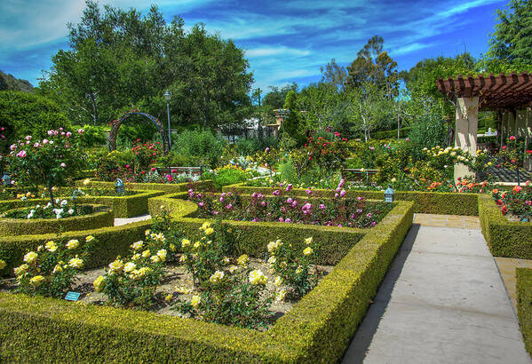 Gardens Art Print featuring the photograph Gardens of the World by Ross Henton