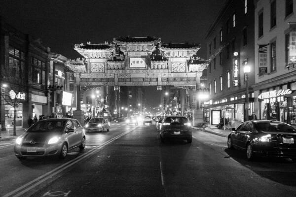 District Of Columbia Art Print featuring the photograph Gateway to Chinatown by SR Green