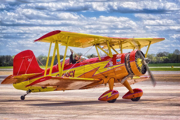 Aircraft Art Print featuring the photograph Gene Soucy by Diana Powell