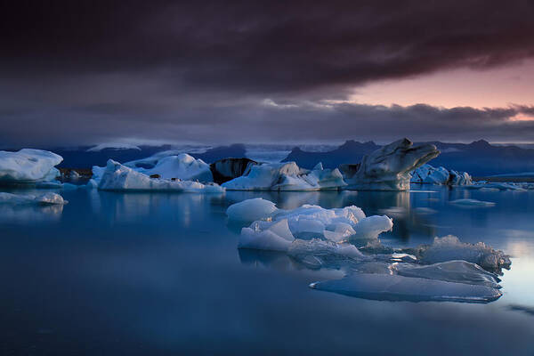 Iceland Art Print featuring the photograph Global Warming by Amnon Eichelberg