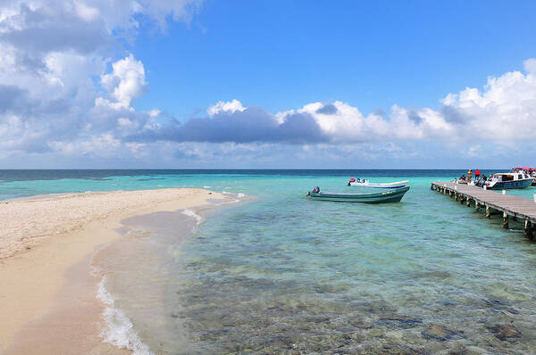 Belize Art Print featuring the photograph Goff's Caye Island by Joel Thai