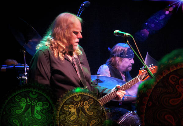 Rock And Roll Art Print featuring the photograph Gov't Mule - Haynes and Abts by Micah Offman