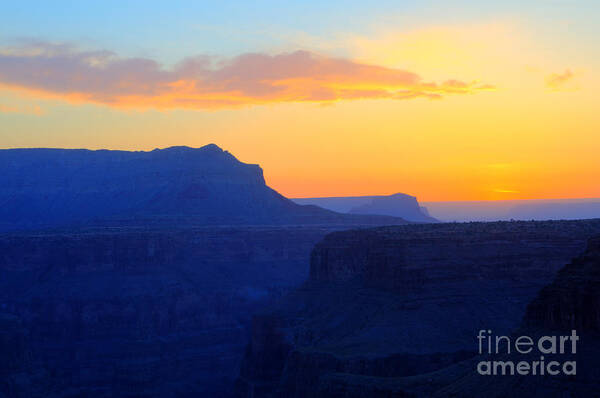 Grand Canyon Art Print featuring the photograph Grand Canyon Sunrise At Toroweap by Bob Christopher