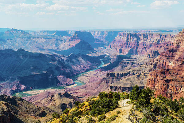 Landscape Art Print featuring the photograph Grand canyon - West Village by Hisao Mogi