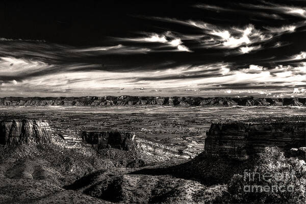 Grand Junction In The Valley Below Art Print featuring the digital art Grand Junction in the Valley Below  by William Fields